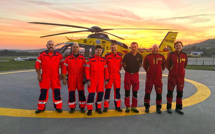 Training im Nachtflug Training im Nachtflug