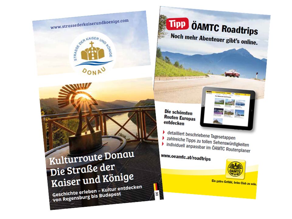Faltkarte "Kulturroute Donau, die Straße der Kaiser und Könige" - ÖAMTC Roadtrips