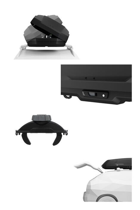 Thule Gepäckbox Force 3 Größe S Farbe Schwarz matt