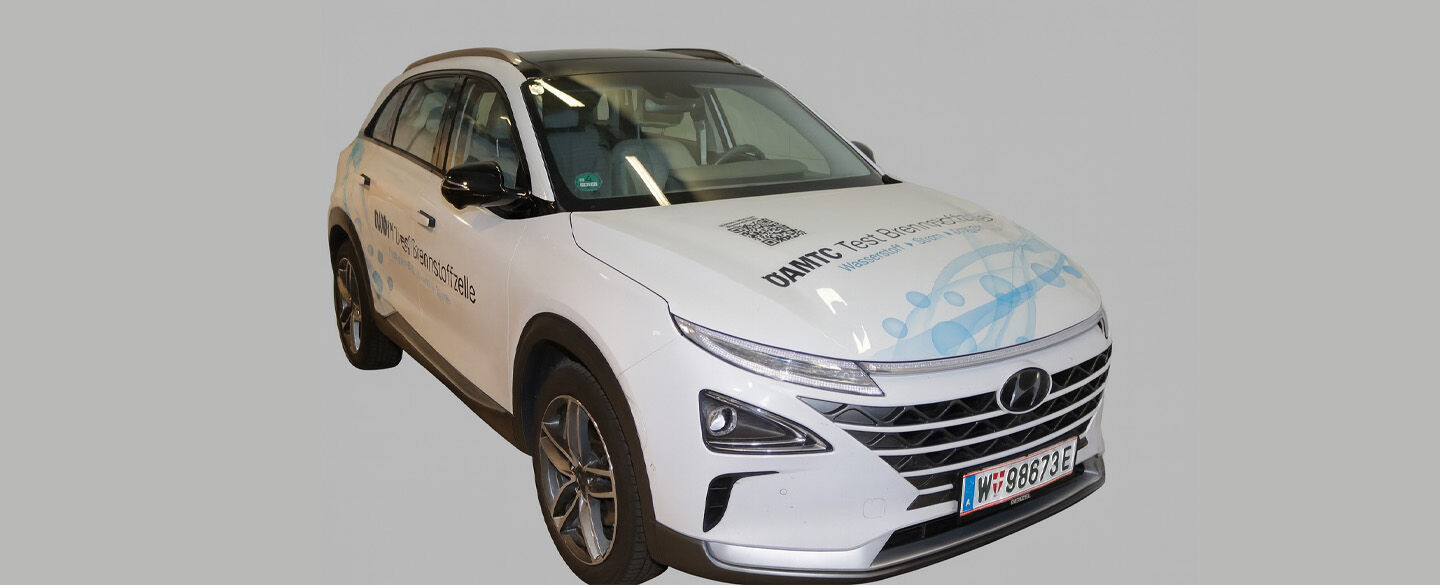 Frontalaufnahme des Hyundai Nexo