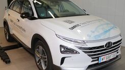 Frontalaufnahme des Hyundai Nexo