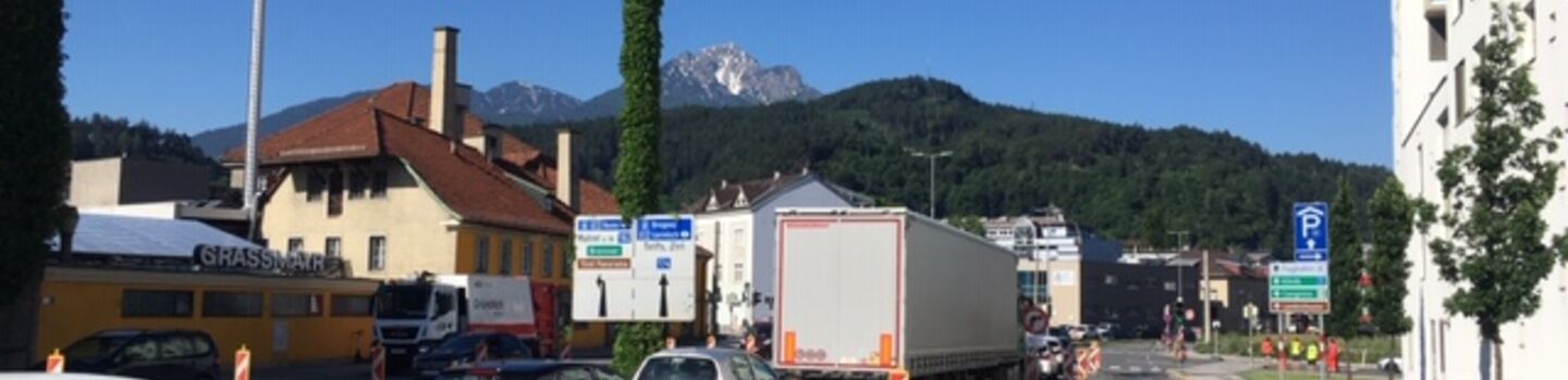 Stau am Innsbrucker Südring