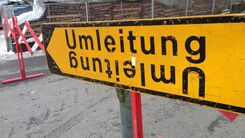 Verkehrszeichen Umleitung