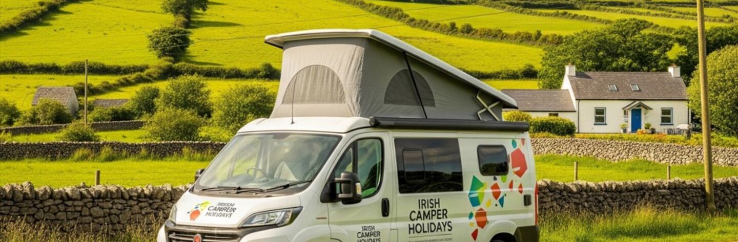 Camper Urlaub Irland Symbolfoto