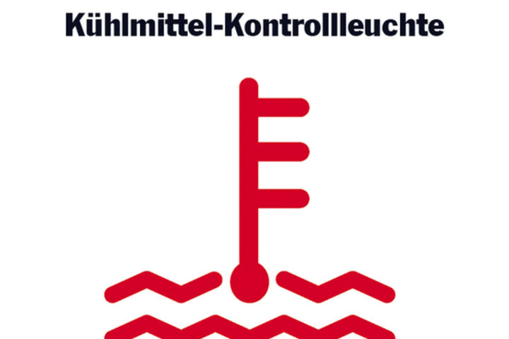 Kühlmittel-Kontrollleuchte: Funktion der Warnleuchte