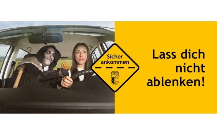 Kampagne Kampagne "Lass dich nicht ablenken"