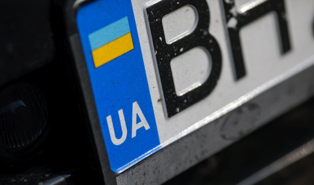  Aus für ukrainische Nummernschilder Ende März