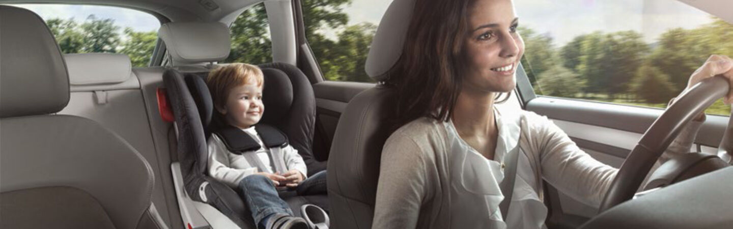 Kindersicherung im Auto ÖAMTC