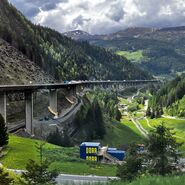 Blick auf die Luegbrücke