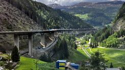 Blick auf die Luegbrücke