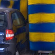 Auto in der Waschstraße