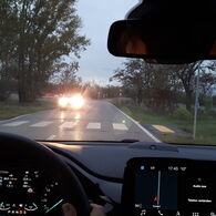 Blendung Gegenverkehr