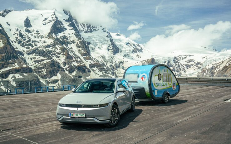 Campingtour mit E-Auto Campingtour mit E-Auto