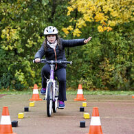 ÖAMTC Praxisteil beim Kinderfahrradtest_2