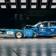 Renault Clio beim Crashtest