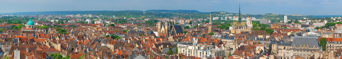 Blick über Dijon iStock.com / SergiyN