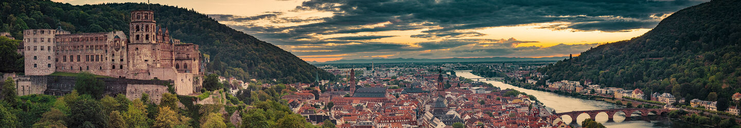 Panorama von Heidelberg iStock.com / aluxum
