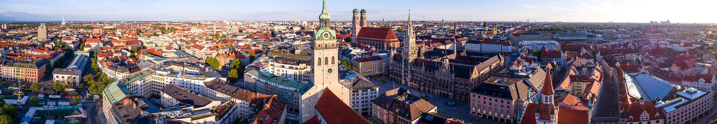 Luftaufnahme von München iStock.com / pawel.gaul
