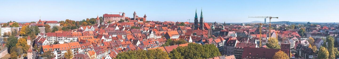 Panorama von Nürnberg iStock.com / taranchic