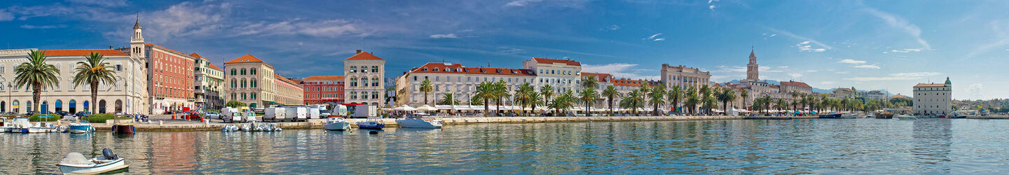 Panorama von Split iStock.com / xbrchx