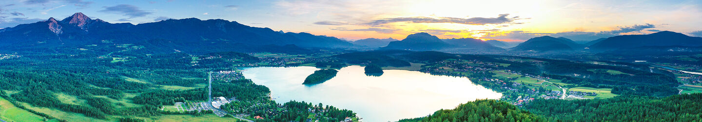 Blick auf Faaker See in Kärnten iStock.com / mdworschak