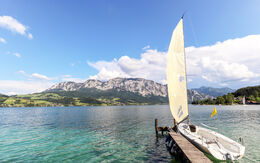 Segelboot am Attersee
