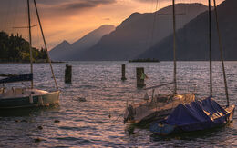 Segelboote am Gardasee