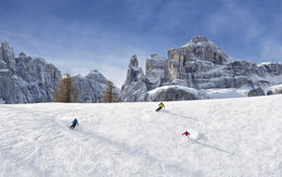 Skifahren in Alta Badia, Südtirol