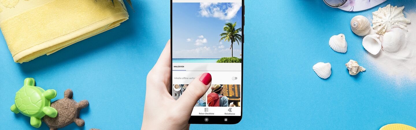 Meine Reise App - Strandurlaub ÖAMTC