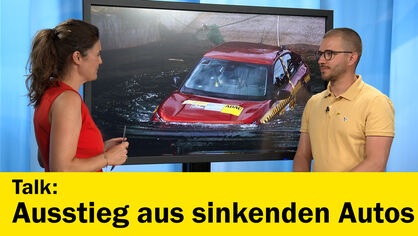 Sinkendes Auto Sinkendes Auto