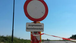 Bild von einem Fahrverbotsschild