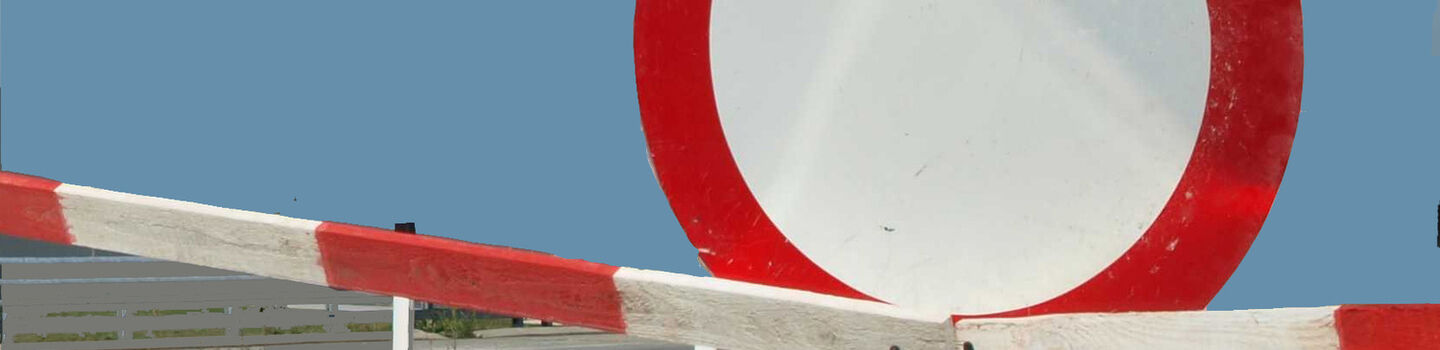 Bild von einem Fahrverbotsschild.