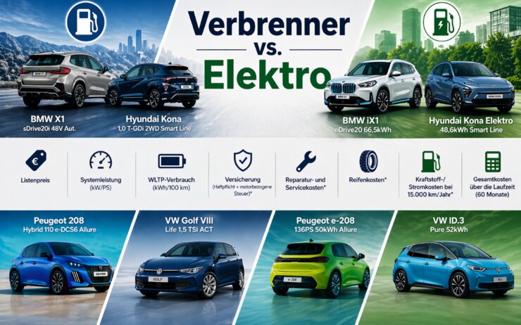 Bild zeigt mehrere Fahrzeuge stehend.