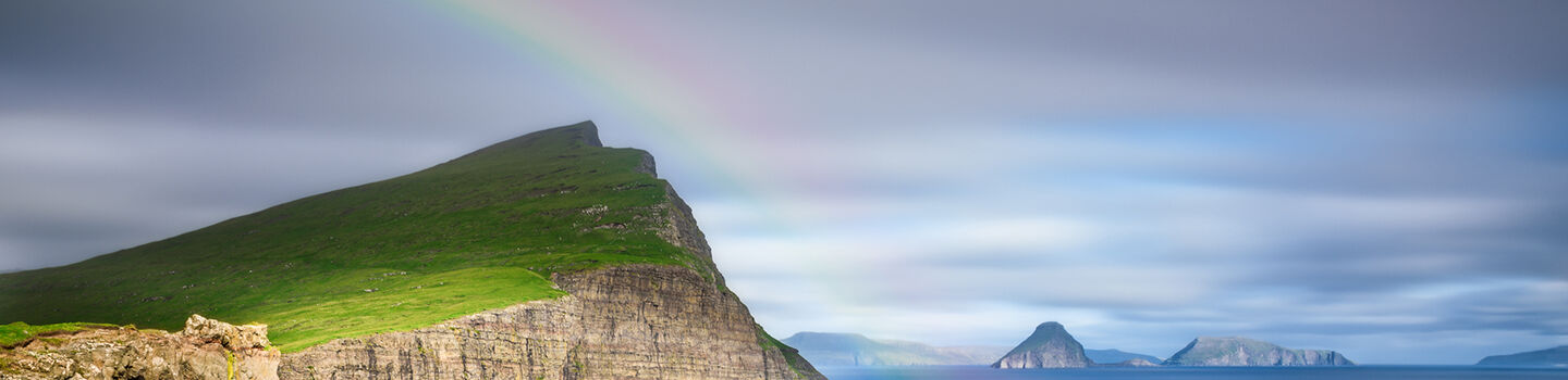 Klippe auf den Färöer Inseln