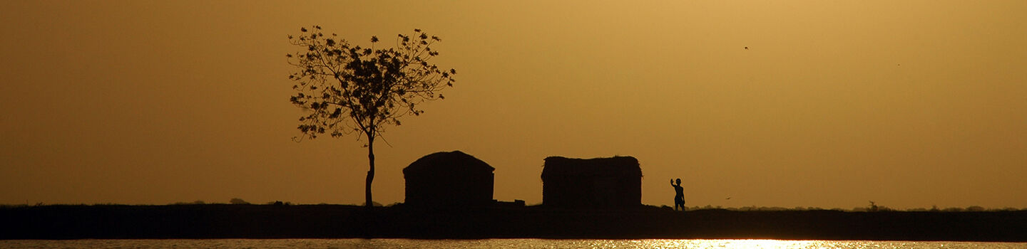 Sonnenuntergang in Nigeria