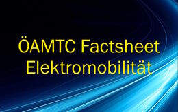 Eine Headerbild für ein Factsheet mit Informationen zur Elektromobilität.