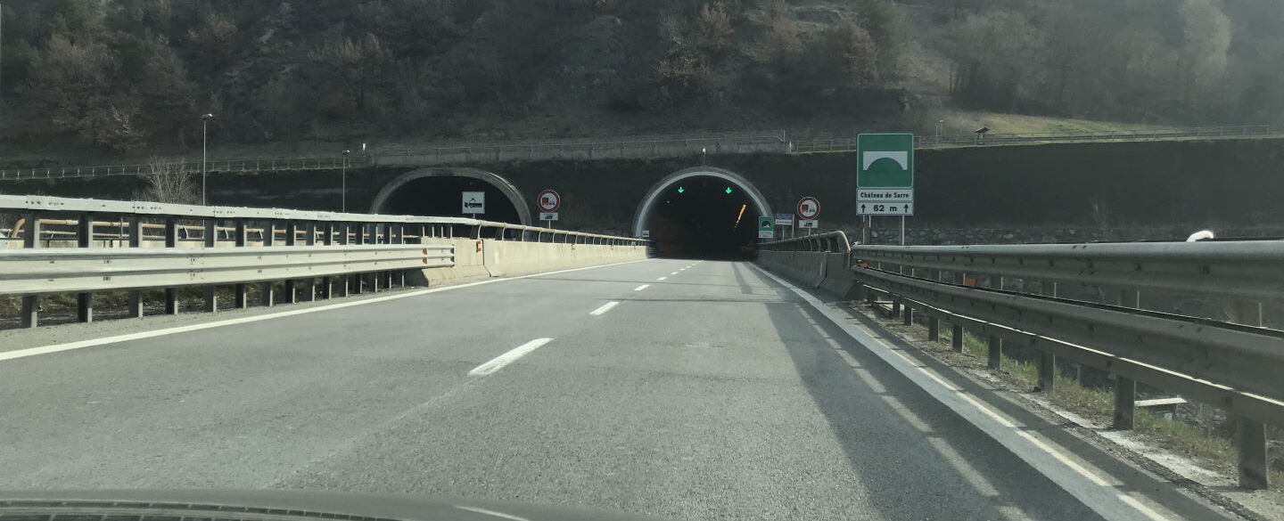 Tunneltest 2020 - Italien Les Cretes