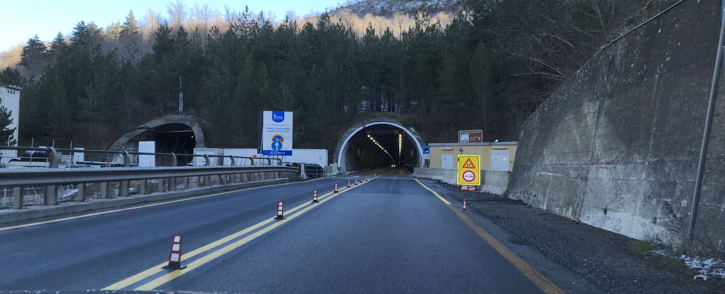 Tunneltest 2020 - Italien Roccaccia