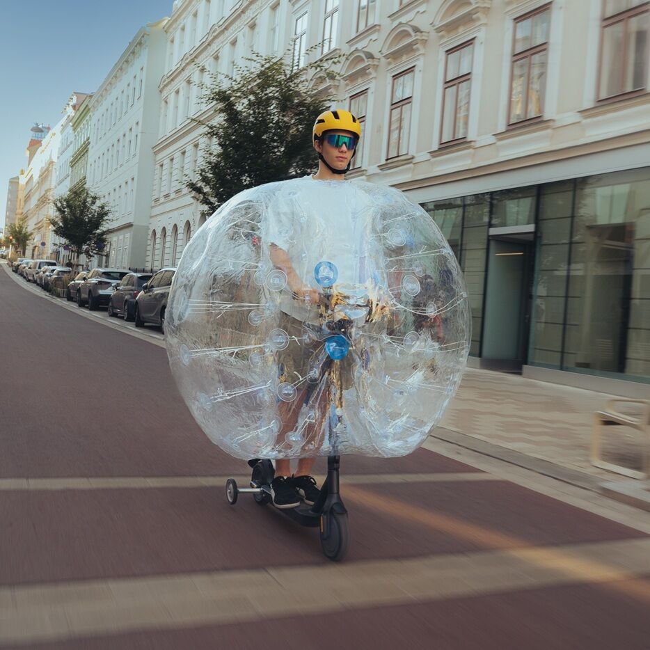 Unfallvorsorge Scooterfahrer