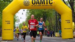 Marathonläuferinnen und Läufer auf der Ringstraße