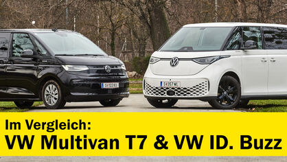 VW Multivan vs VW ID Buzz