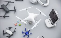 Verschiedene Drohnen