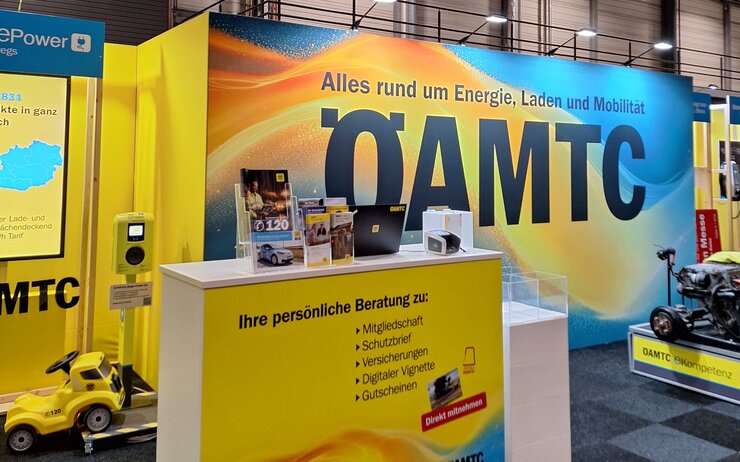 Messe-Stand auf der Vienna Drive 2025