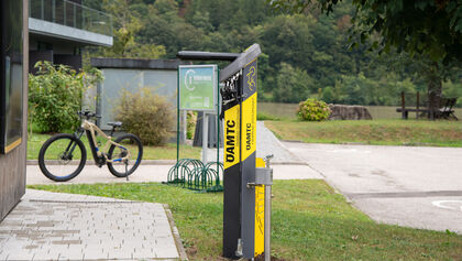ÖAMTC Stützpunkt - Fahrrad-Station Wesenufer