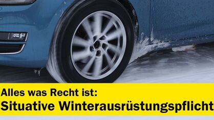 Winterausrüstungspflicht Winterausrüstungspflicht