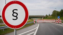 Saisonale Durchfahrtssperre Fahrverbot