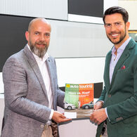 auto touring - Verlagsleiter Hubert Blecha-Ivo (li), Chefredakteur Stephan Strzyzowski