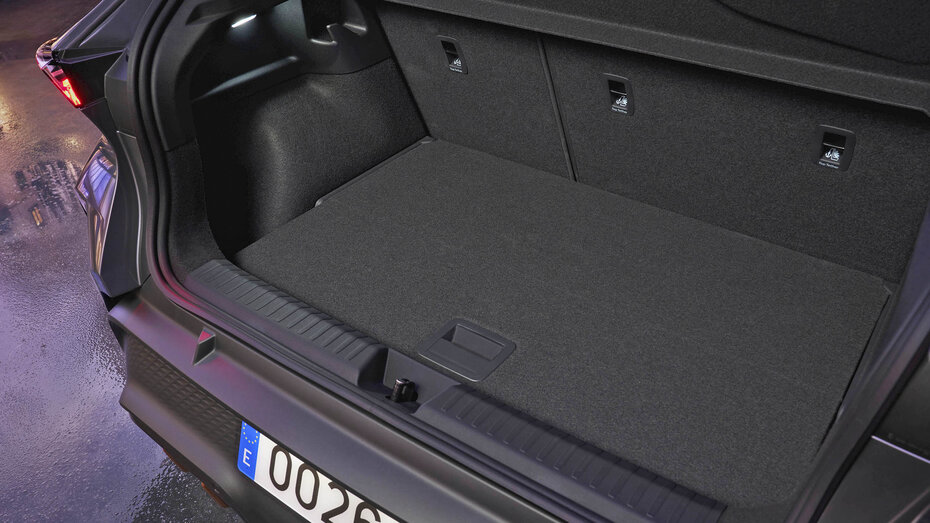 Kofferraum eines Cupra Raval.