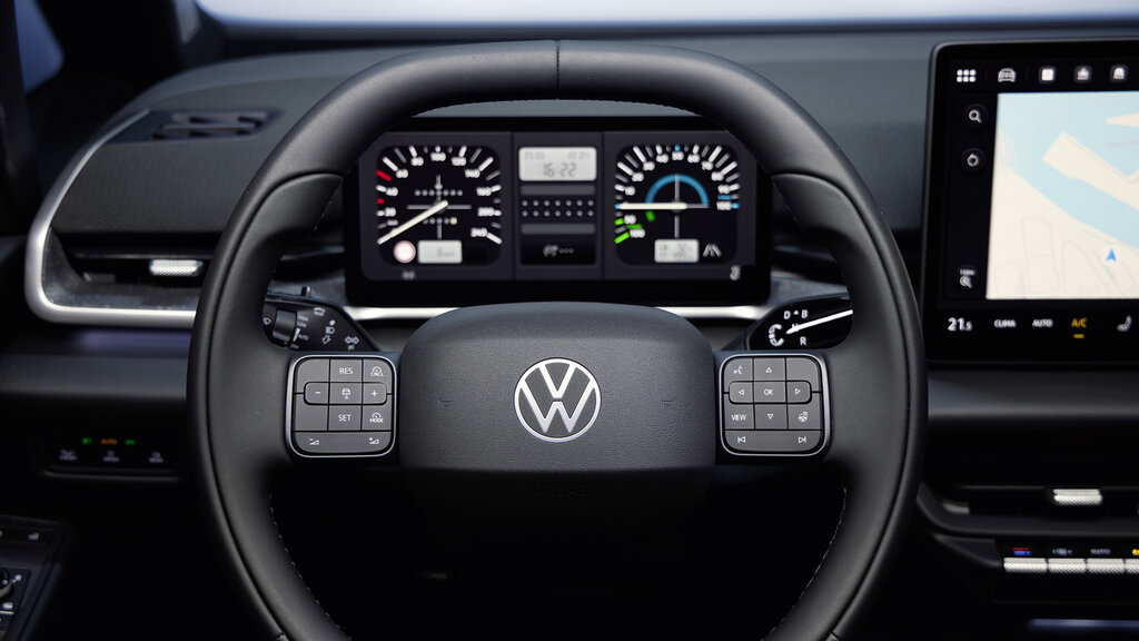 Das Lenkrad und die Instrumente im VW ID.3 Neo