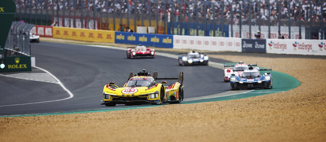 Ferrari Hypercar in le Mans